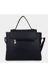 Lucky Charm Women's Black Polyurethane Hand Bag Lucky Charm Women's Black Polyurethane Hand Bag