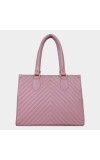 Lucky Charm Women's Dark Pink Polyurethane Hand Bag Lucky Charm Women's Dark Pink Polyurethane Hand Bag