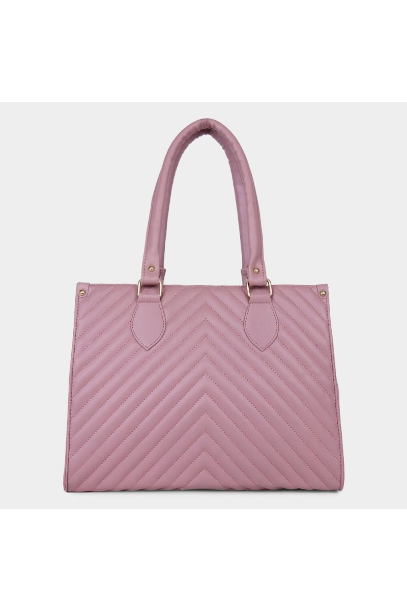 Lucky Charm                         Women's Dark Pink Polyurethane Hand Bag