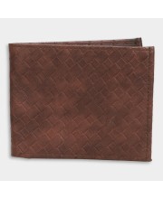 Black Tie                         Men's Tan Polyurethane Wallet