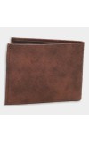 Black Tie                         Men's Tan Polyurethane Wallet