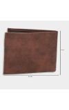 Black Tie                         Men's Tan Polyurethane Wallet