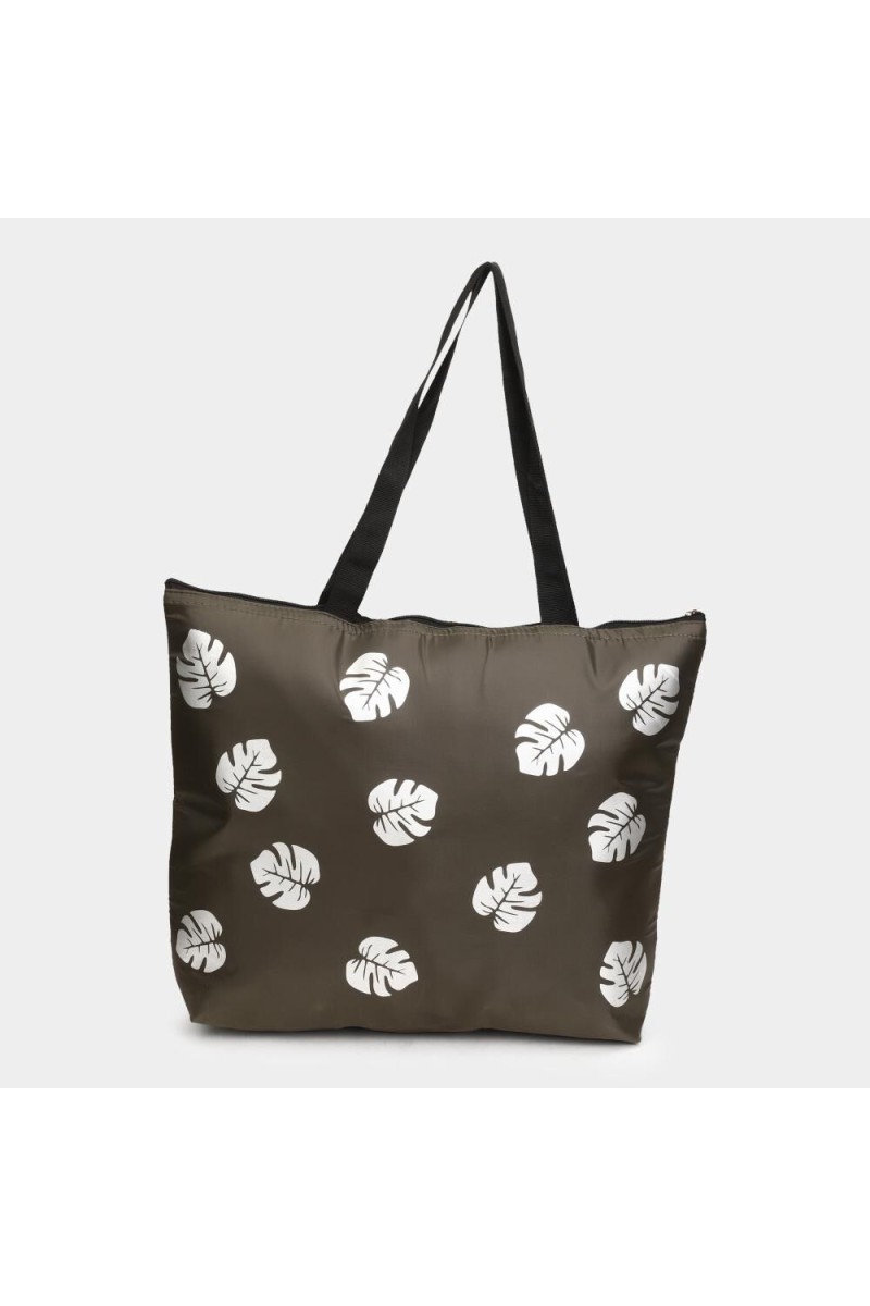 Lucky Charm                         Women's Olive Fabric-Nylon Tote Bag