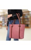 Lucky Charm Women's Mauve Polyurethane Hand Bag Lucky Charm Women's Mauve Polyurethane Hand Bag
