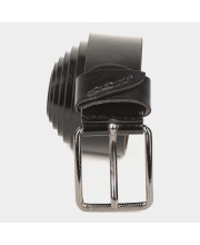 Black Tie                         Men's Black Polyurethane Casual Belt