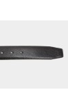 Black Tie Men's Black Polyurethane Casual Belt Black Tie Men's Black Polyurethane Casual Belt