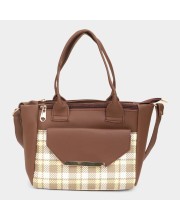 Lucky Charm                         Women's Tan Polyurethane Sling Bag