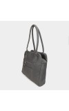 Lucky Charm                         Women's Grey Polyurethane Tote Bag