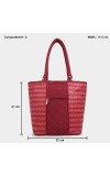 Lucky Charm Women's Maroon Polyurethane Hand Bag Lucky Charm Women's Maroon Polyurethane Hand Bag
