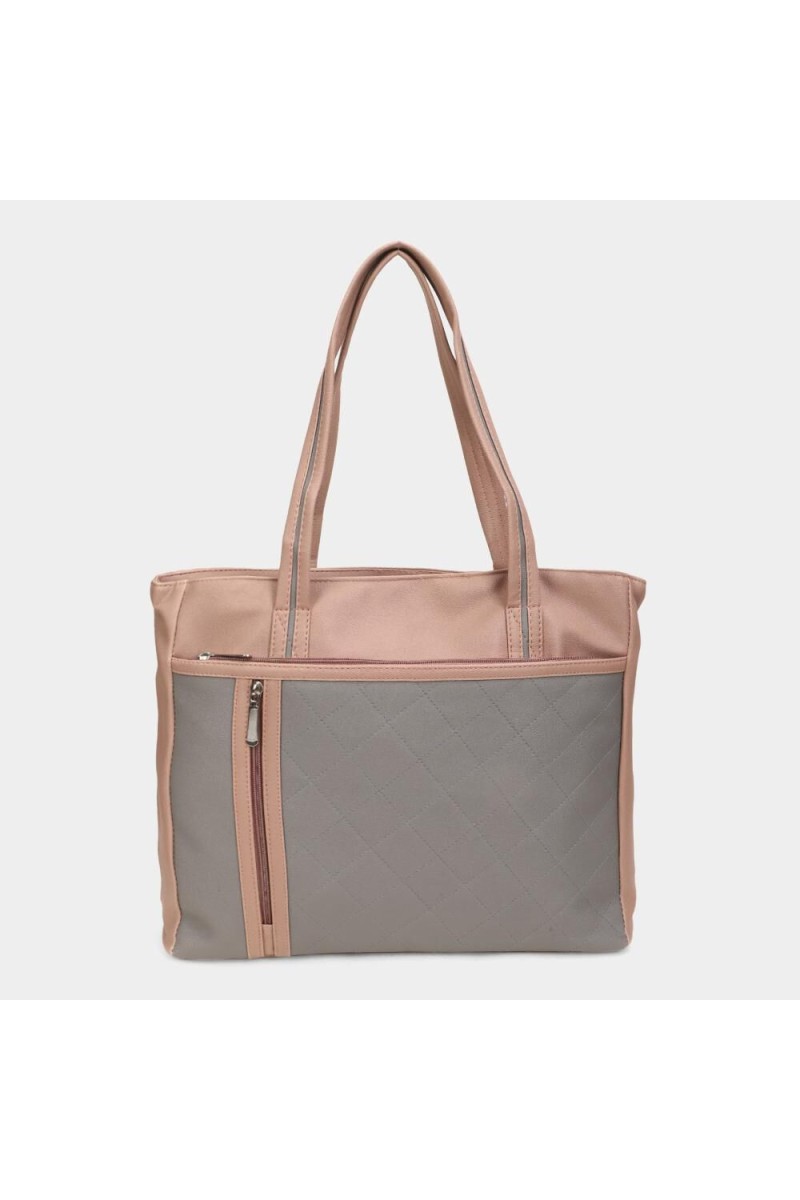Lucky Charm                         Women's Peach Polyurethane Tote Bag