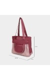 Lucky Charm                         Women's Pink Polyurethane Tote Bag