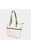 Brink Women's White Fabric-Polyester Tote Bag Brink Women's White Fabric-Polyester Tote Bag