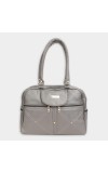 Lucky Charm                         Women's Grey Polyurethane Hand Bag
