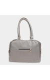 Lucky Charm                         Women's Grey Polyurethane Hand Bag