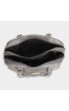 Lucky Charm                         Women's Grey Polyurethane Hand Bag