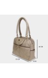 Lucky Charm Women's Beige Polyurethane Hand Bag Lucky Charm Women's Beige Polyurethane Hand Bag