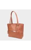 Lucky Charm                         Women's Tan Polyurethane Tote Bag