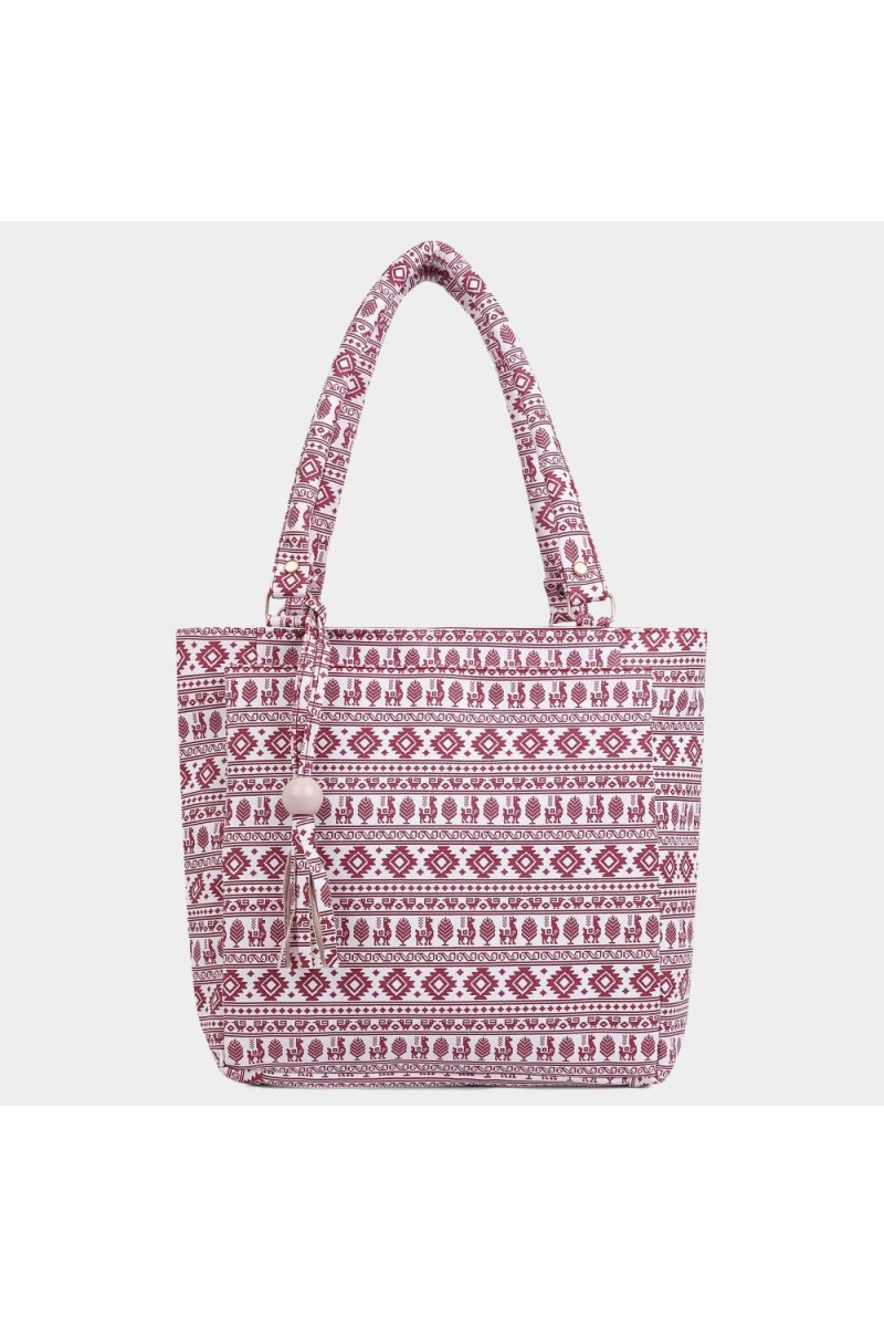 Lucky Charm                         Women's Pink Polyurethane Hand Bag