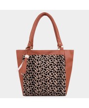 Lucky Charm                         Women's Tan Polyurethane Hand Bag