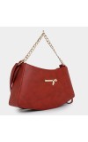 Lucky Charm Women's Maroon Polyurethane Sling Bag Lucky Charm Women's Maroon Polyurethane Sling Bag