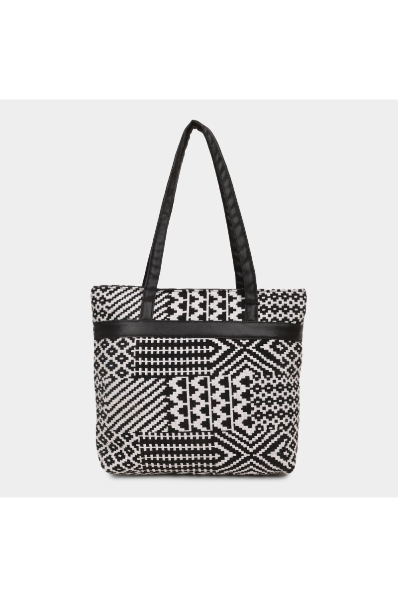 Brink                         Women's Black Fabric-Polyester Tote Bag