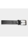 Black Tie                         Men's Black Polyurethane Formal Belt