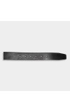 Black Tie                         Men's Black Polyurethane Formal Belt