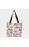 Brink                         Women's Beige Fabric-Polyester Tote Bag