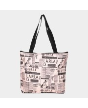 Brink                         Women's Beige Fabric-Polyester Tote Bag