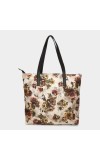 Brink                         Women's Beige Fabric-Polyester Tote Bag