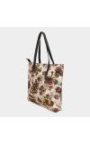 Brink                         Women's Beige Fabric-Polyester Tote Bag