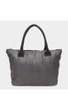 Brink Women's Grey Fabric-Polyester Tote Bag Brink Women's Grey Fabric-Polyester Tote Bag