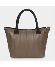 Brink                         Women's Brown Fabric-Polyester Tote Bag