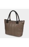 Brink Women's Brown Fabric-Polyester Tote Bag Brink Women's Brown Fabric-Polyester Tote Bag