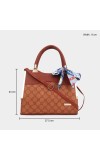 Lucky Charm Women's Brown Polyurethane Hand Bag Lucky Charm Women's Brown Polyurethane Hand Bag