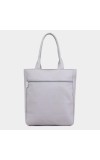Brink                         Women's Grey Polyurethane Tote Bag