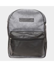 Lucky Charm                         Women's Dark Grey Polyurethane Backpack