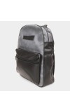 Lucky Charm                         Women's Dark Grey Polyurethane Backpack