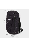 Brink Women's Black Canvas Backpack Brink Women's Black Canvas Backpack