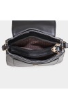 Lucky Charm                         Women's Black Polyurethane Sling Bag