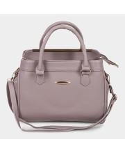 Lucky Charm                         Women's Lilac Polyurethane Tote Bag