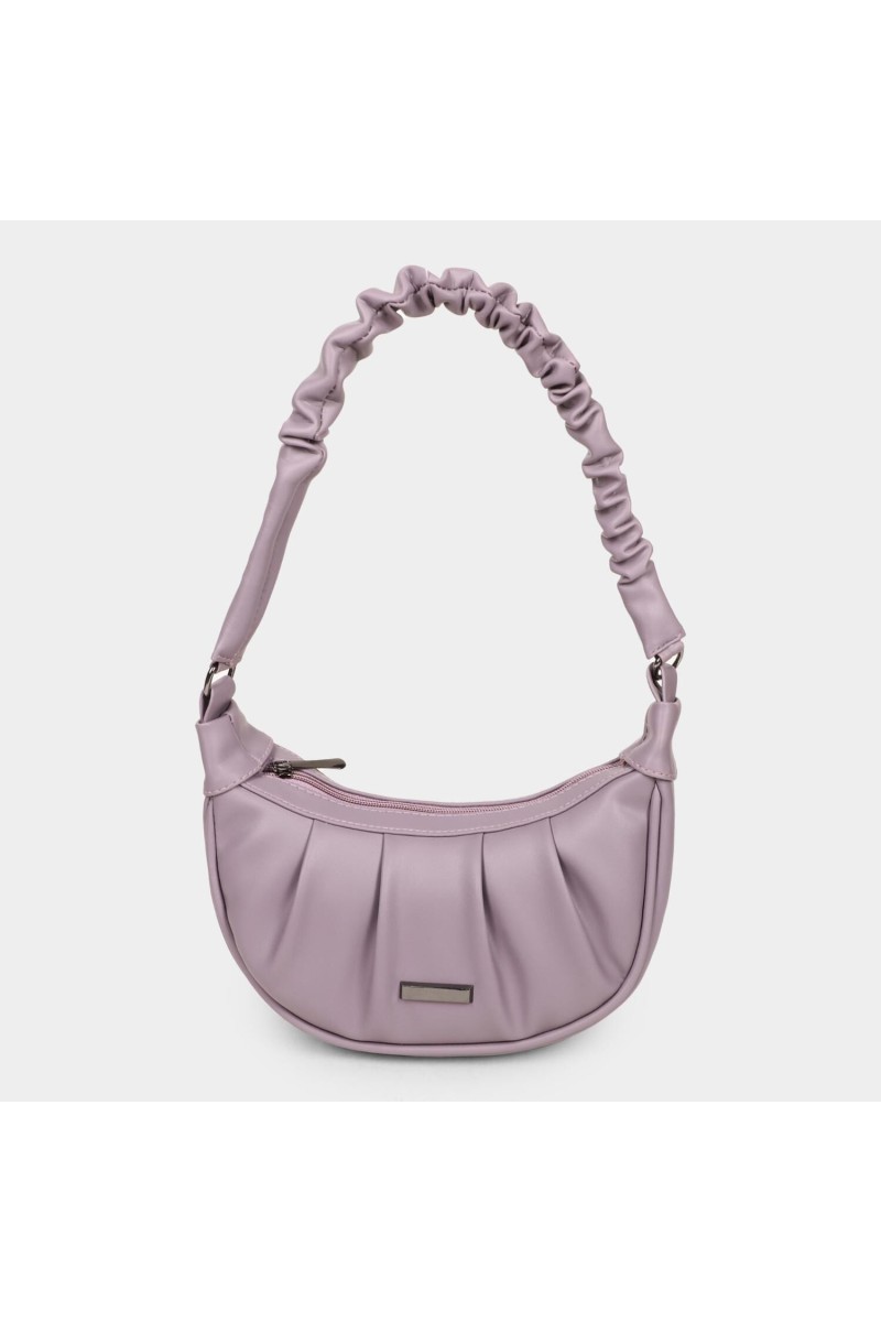 Lucky Charm                         Women's Lilac Polyurethane Sling Bag