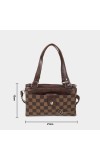 Lucky Charm                         Women's Brown Polyurethane Sling Bag