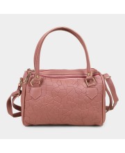 Lucky Charm                         Women's Peach Polyurethane Sling Bag