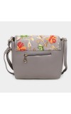 Lucky Charm Women's Grey Polyurethane Sling Bag Lucky Charm Women's Grey Polyurethane Sling Bag