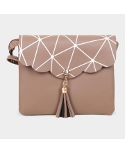 Lucky Charm                         Women's Dark Pink Polyurethane Sling Bag