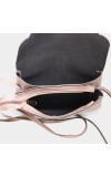 Lucky Charm Women's Dark Pink Polyurethane Sling Bag Lucky Charm Women's Dark Pink Polyurethane Sling Bag