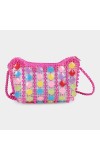 Lucky Charm                         Women's Pink Polyurethane Sling Bag
