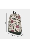 Brink                         Women's Beige Fabric Backpack