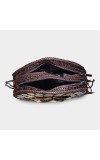 Lucky Charm                         Women's Brown Coconut Shell Sling Bag